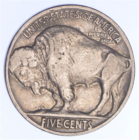 This 1914 Indian Head Buffalo Nickel has a 4 stamped over a 3 in the date. . 1936 buffalo indian head nickel
